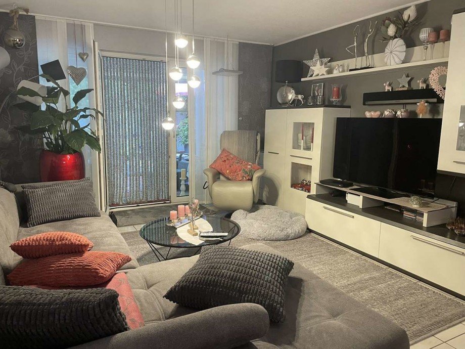 Wohnzimmwer Terrassenwohnung Oppenheim