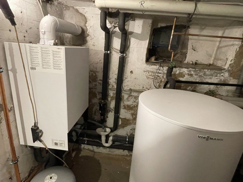 neue Gas-Brennwertheizung Einfamilienhaus Nierstein