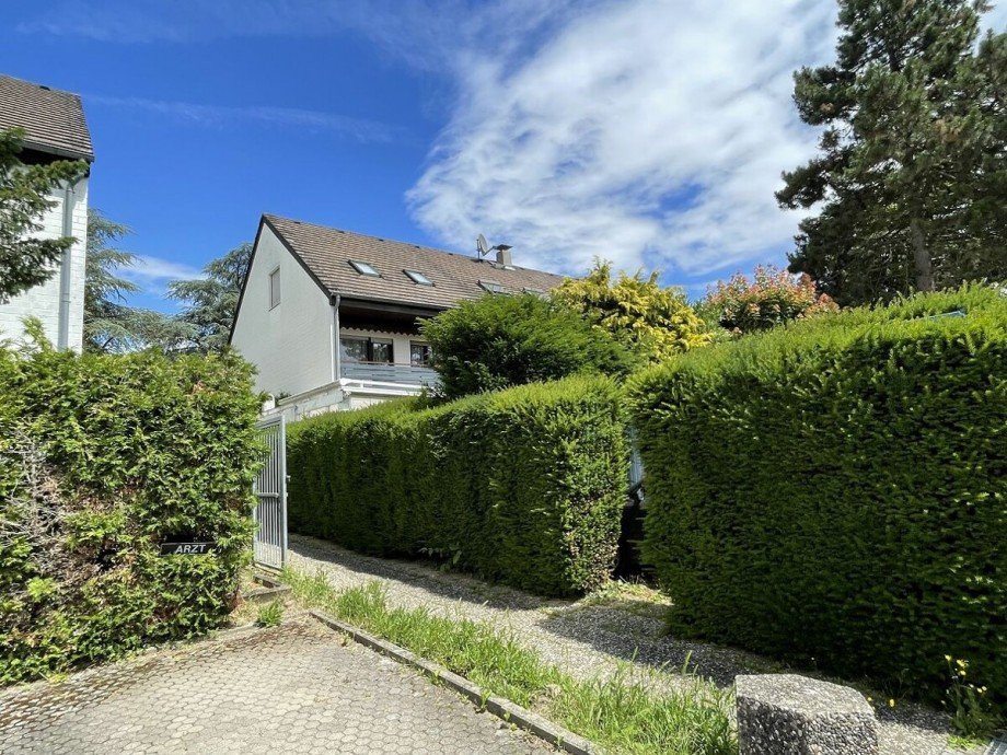 R�ckansicht Reihenendhaus Wiesbaden
