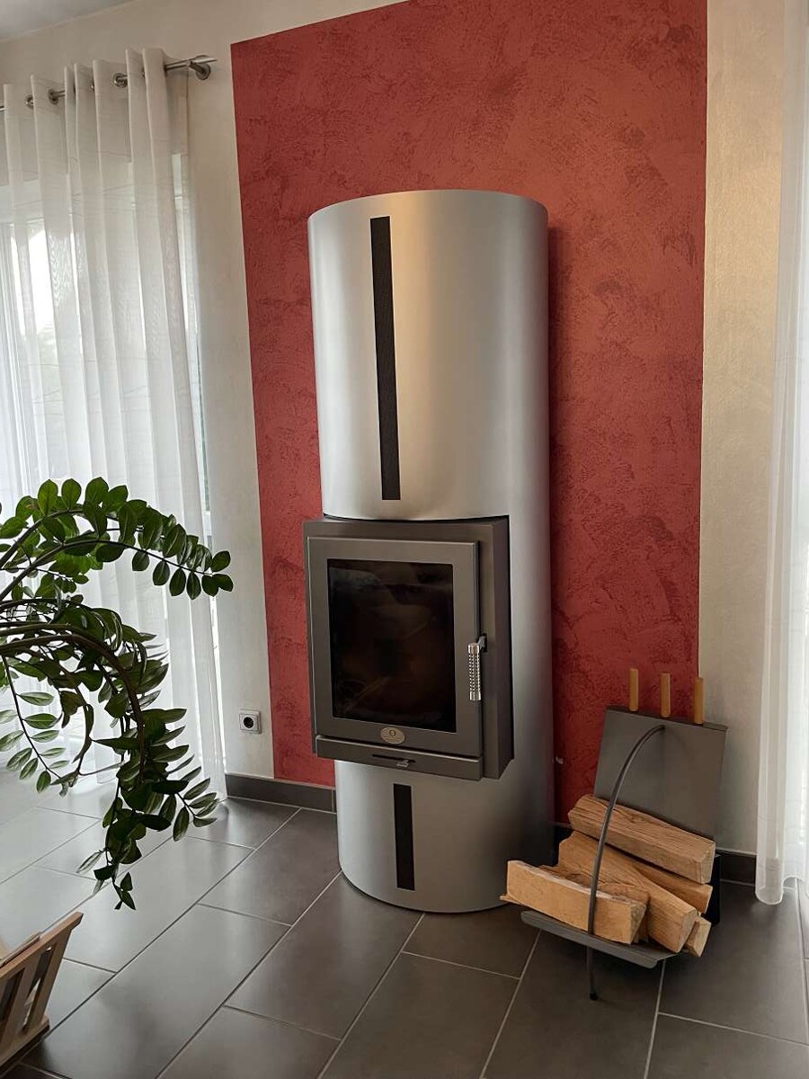 Kaminofen Einfamilienhaus Dienheim
