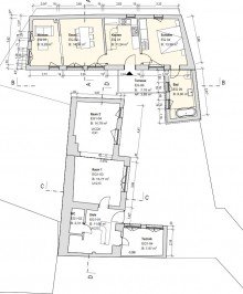 Grundriss EG ImmobilienPunkt*** Haus-Ensemble f�r 2 Familien oder Generationen-Wohnen