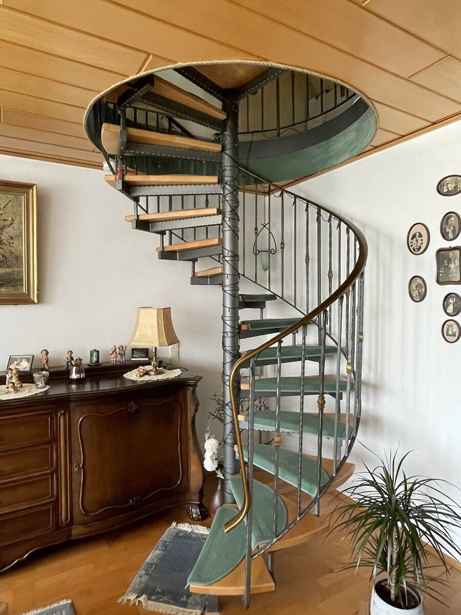 Wendeltreppe Etagenwohnung Guntersblum