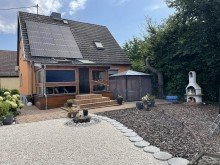 Ansicht vom Garten ImmobilienPunkt*** TOP renoviertes Einfamilienhaus zum baldigen Bezug