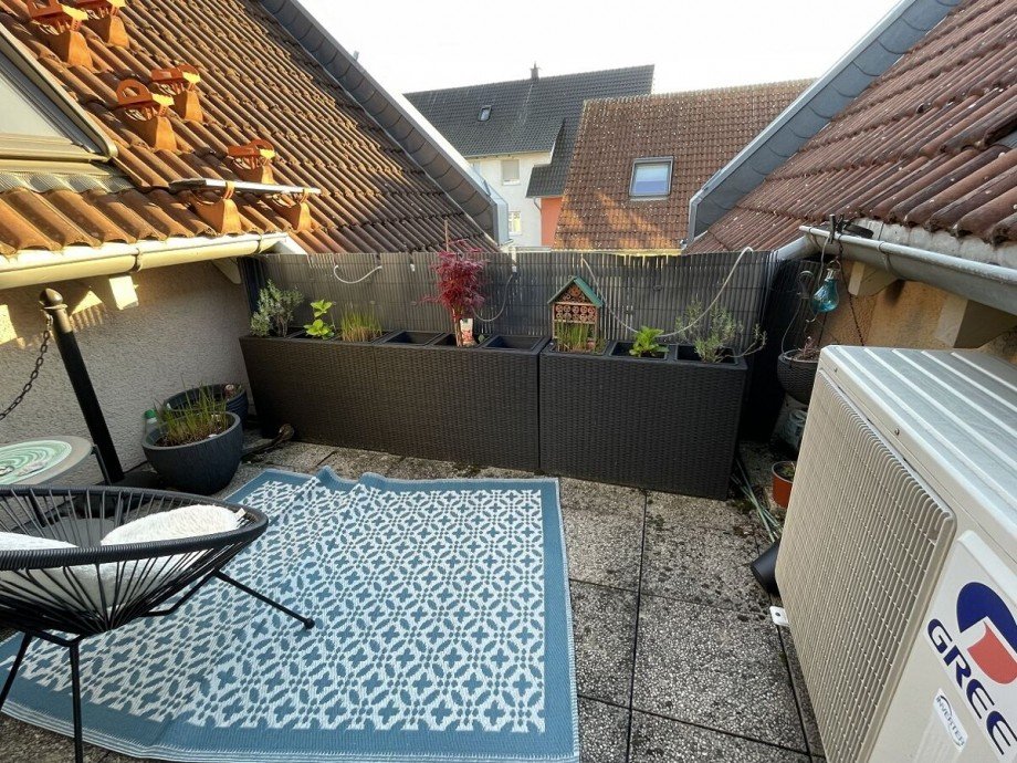 Dachloggia Dachgeschosswohnung Nierstein