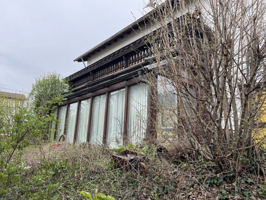Wintergarten Au�enansicht Einfamilienhaus Gau-Odernheim