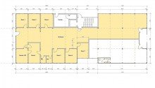 Grundriss Moderne Praxis- oder B�ror�ume in bevorzugtem urbanen Gewerbe-/Mischgebiet