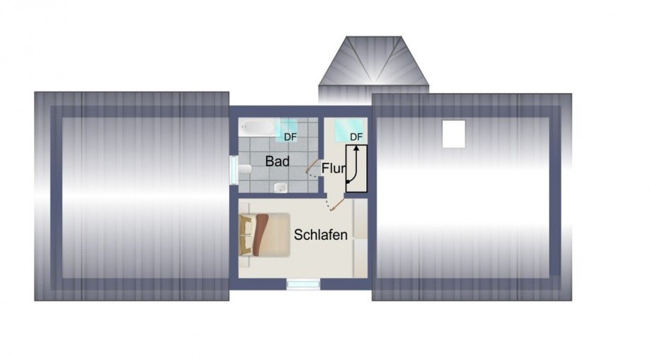 Grundriss DG Einfamilienhaus Dittelsheim-He�loch