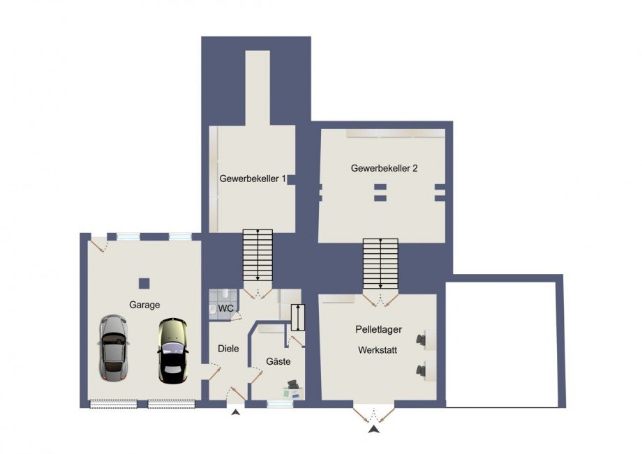 Grundriss EG Einfamilienhaus Dittelsheim-He�loch