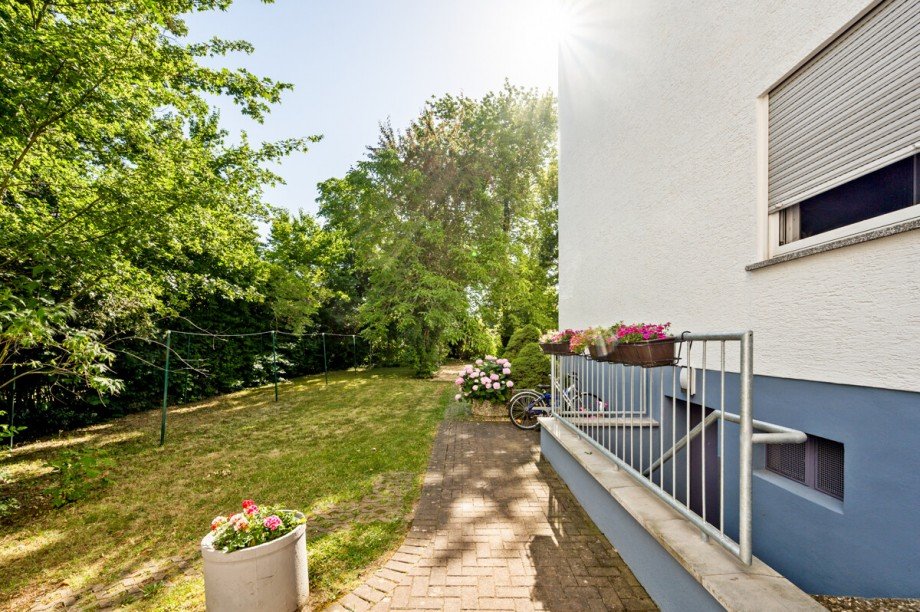 Garten Dachgeschosswohnung Nierstein
